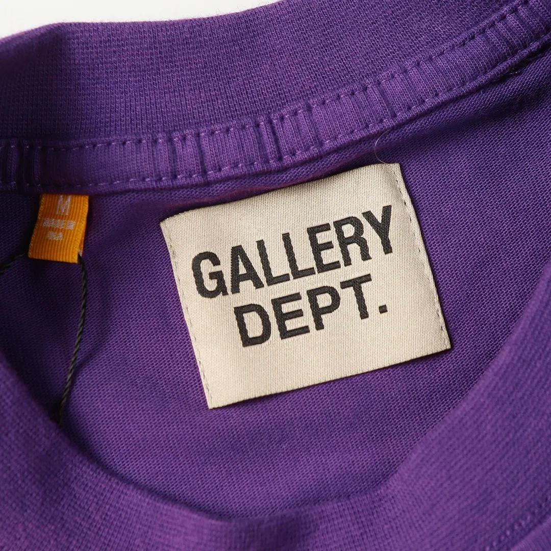 GALLERY.DEPT new summer short-sleeved model number: D3175#P106 color: purple apricot red code number: S M L XL